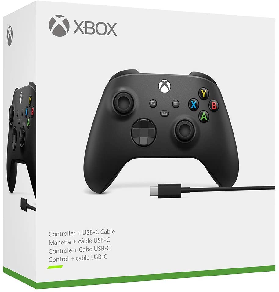 Xbox Wireless Controller (2025) with USB-C Cable - Carbon Black